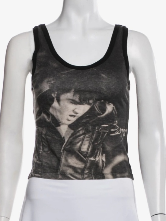 Dolce & Gabbana Tops - Dolce & Gabbana RARE Elvis Tank Top